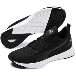Puma Black and Pink Athletic Shoes